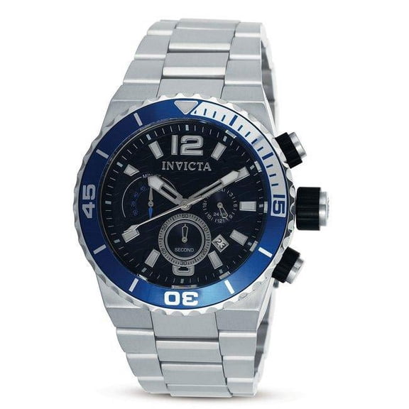 Invicta Men's 1342 Divers Quest Blue Dial Chronograph Watch