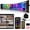 59.5x12CM, variant on Super 34.8x10.2CM Scrolling LED Sign Display,USB 5V Flexible Programmable Screen with APP Control,Custom Text Animation, RGB Signs for ,,Store,Bar