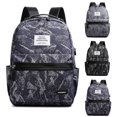 thumbnail image 2 of Mochila de viaje bolso multiusos para ordenador portátil de gran capacidad con puerto de carga USB, 2 of 5