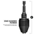 thumbnail image 4 of 1/4 Pouce Sans Clé Mandrin Conversion Hexagonale Adaptateur Foret de Changement Rapide Pilote, 4 of 6