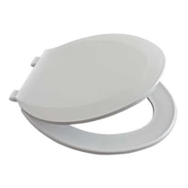 Centoco Toilet Seat With Cover, Toilet Seat, Elongated, White 1600BP8-001