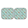 thumbnail image 7 of Daiia Christmas Dachshund 2PCS Car Windshield Sun Shade, Foldable Sun Shield for Car Front Window, Auto Sun Blocker Visor Protector Universal for Truck SUV Pickup-Large, 7 of 7