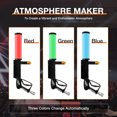 thumbnail image 4 of Wuzstar CO2 Cannon Fog Machine Handheld LED CO2 Cryo Cannon Gun RGB Jet Machine with 3m Gas Hose for Nightclubs Bar DJ Effects Fog, 4 of 11