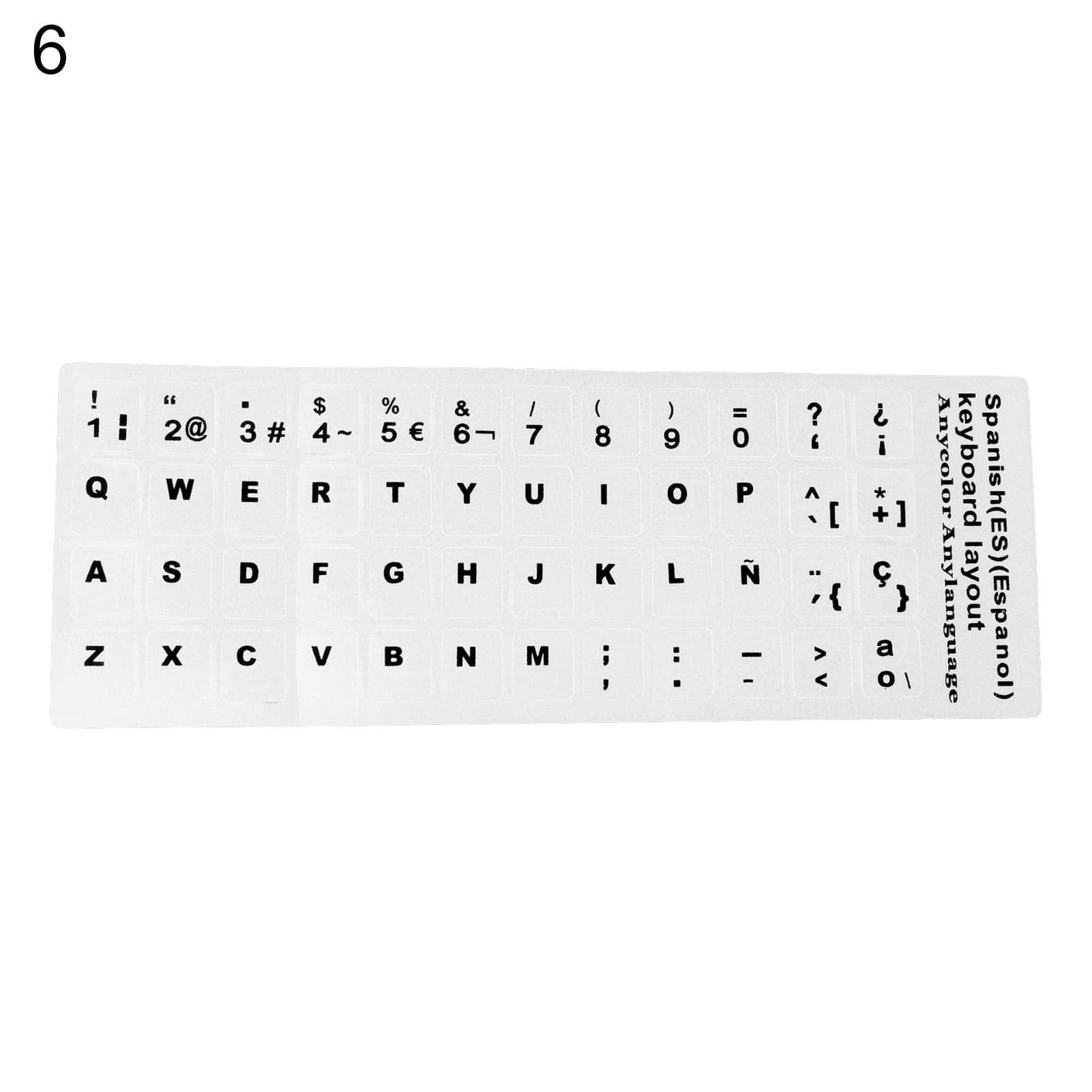 LIWEN Keyboard Sticker Protective Nonmarking Universal Multiple