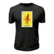 thumbnail image 3 of Playera Estampado De El Diablito Loteria Nacional Fiestas Patrias Septiembre Color Negro Talla Grande Marca Emil SaEs, 3 of 4