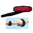 thumbnail image 2 of Tennis Elbow Brace Comfortable Durable Weightlifting Lightweight Elbow Strap 1 Red, 2 of 8