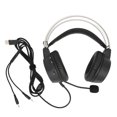 thumbnail image 1 of Auriculares para videojuegos con sonido envolvente, micrófono omnidireccional con cable y luz RGB para Xbox y PC, 1 of 14