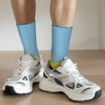 thumbnail image 6 of Logiee Cute Ducky Print Adult Socks for Men & Women,Calf Socks, Ankle Socks,Boots Socks,Breathable Casual Sock,Unisex Crew Socks, 6 of 6