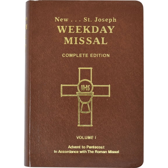 Pre-Owned St. Joseph Weekday Missal, Complete Edition, Volume 1 Advent To Pentecost,