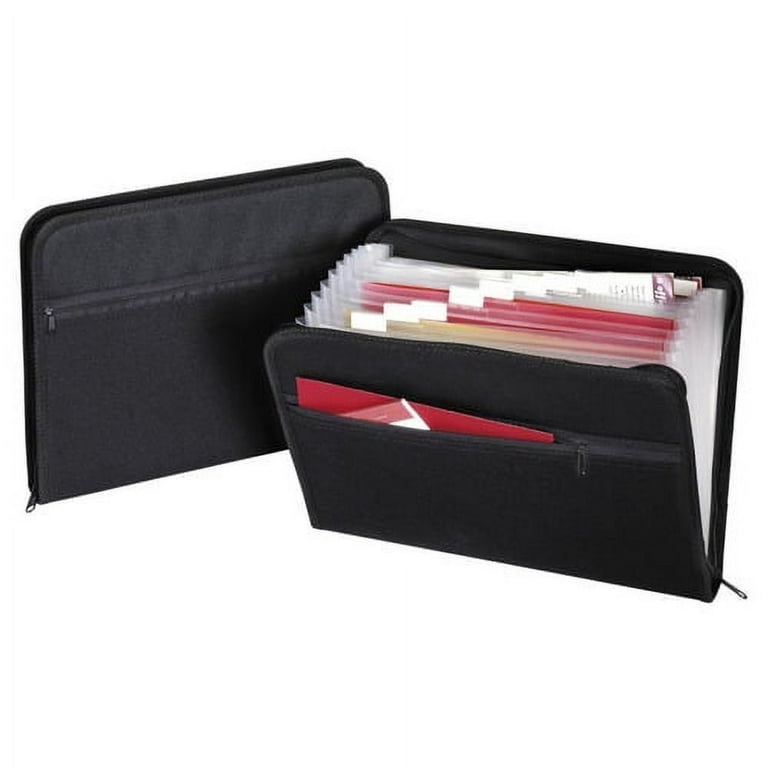 Pendaflex 13-Pocket Fabric Zip Closure Files - Walmart.com