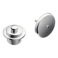 thumbnail image 2 of Kit de desagüe para bañera y ducha Moen Chrome Push-N-Lock T90331, 2 of 5
