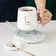 thumbnail image 3 of Calentadores de café eléctricos Calentador de taza de café Almohadilla de aislamiento Inducción de gravedad Calentador de taza de temperatura constant blanco Sunnimix Calentador de tazas, 3 of 8