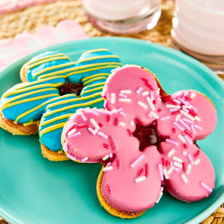 Freshness Guaranteed Spring Flower Linzer Cookies, Baked 8 oz, 2