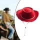 thumbnail image 4 of Sombrero de vaquero,Sombrero de ala ancha,sombrero de vaquero occidental,para mujeres y hombres,Sombrero de jazz de playa para adultos,para exteriores,estilo ,Sombrero de fieltro, 4 of 8
