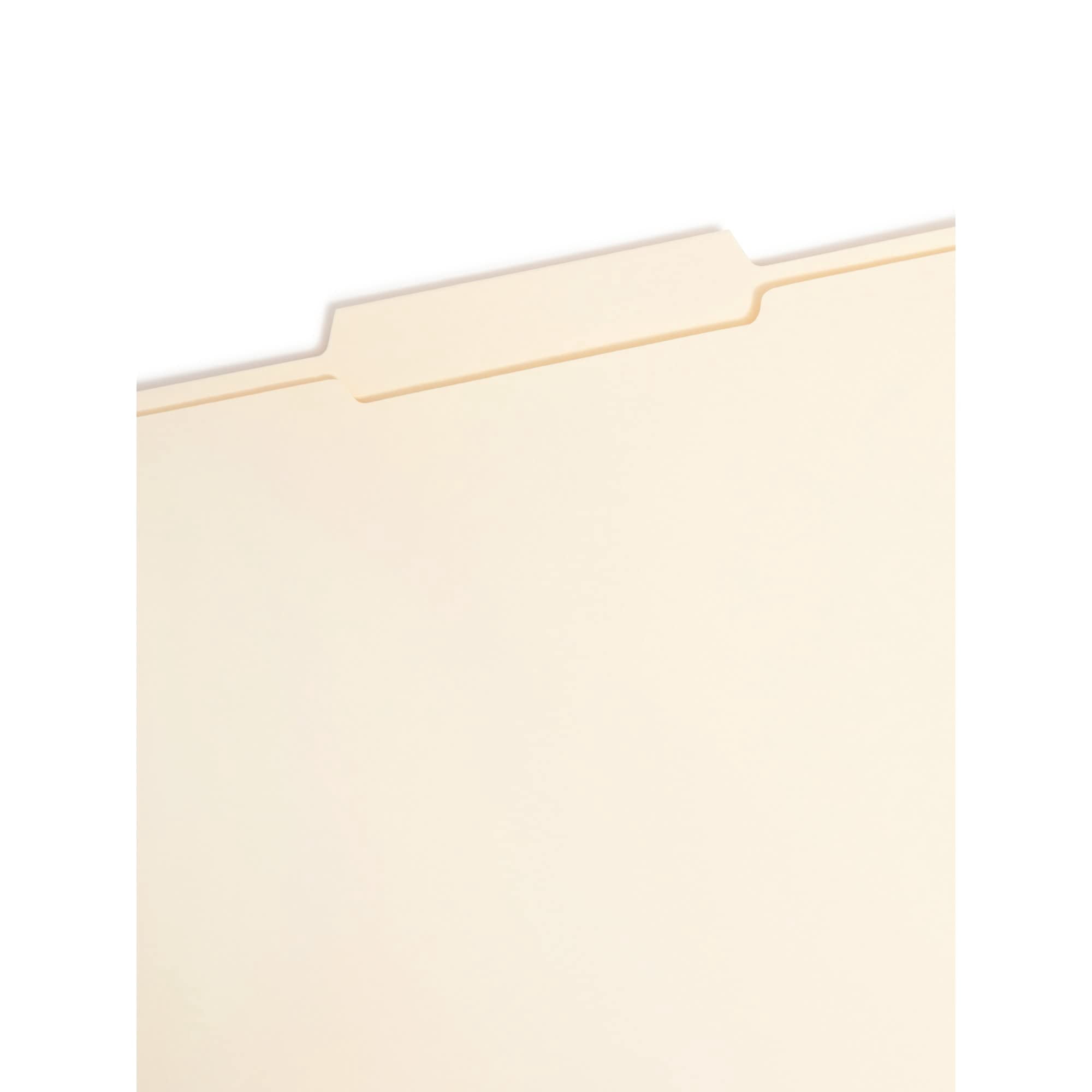 SMEAD FASTENER FILE FOLDER, 2 FASTENERS, REINFORCED 14580 - MANILA