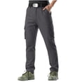 thumbnail image 3 of QATAINLAV Big and Tall Cargo Pants Mens Casual Ripstop Outdoor Work Trousers Solid Color Straight Leg Hiking Pants with Pockets Gray XXXXL, 3 of 8