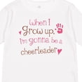 thumbnail image 4 of Inktastic Future Cheerleader Girls Cute Girls Long Sleeve Toddler T-Shirt, 4 of 5