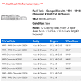 thumbnail image 2 of Fuel Tank - Compatible with 1990 - 1998 Chevy K3500 Cab & Chassis 1991 1992 1993 1994 1995 1996 1997, 2 of 2