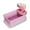 Pink, variant on Reusable Silicone Food Storage Containers With Lids Leakproof Meal Prep For Kitchen Organization And Freshness Preservation