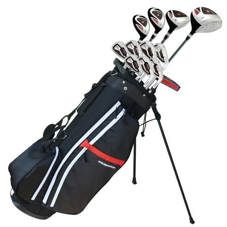 Prosimmon Golf X9 V2 Tall +1" Mens Graphite/Steel Golf Club Set & Bag
