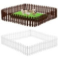 thumbnail image 1 of 2Pcs Mini House Wooden Fences Landscape Fences Household Miniature Fence Models, 1 of 5