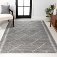 thumbnail image 6 of JONATHAN Y MOROCCAN HYPE 3 x 5 Area Rug, Zaina Moroccan Beni Souk - Gray/Cream, MOH203C-3, 6 of 10