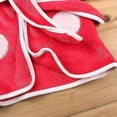 thumbnail image 2 of Baby Boys Girls Hooded Bathrobe Minnie Mouse Soft Fleece Robe Cartoon Pajamas, 2 of 3