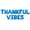 Blue, variant on Letter Balloons - THANKFUL VIBES 16" Inch Alphabet Letters Foil Mylar Balloon Thanksgiving Party Banner (Gold)