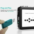 thumbnail image 4 of Convertidor De Casete USB A MP3, Reproductor De Casete Portátil ABS Con Pilas Para Exteriores, 4 of 7