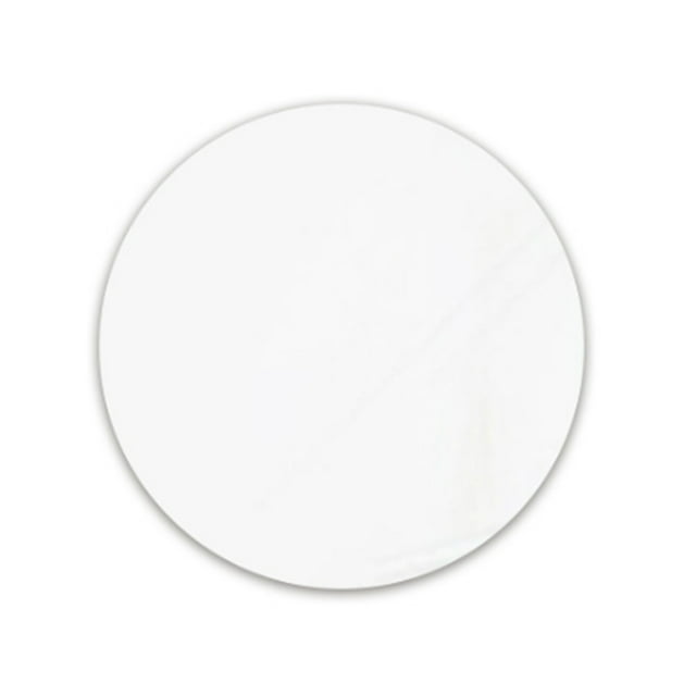 Graflsoa Self-Adhesive Acrylic Wall Mirror - Round Design, Waterproof & Durable, 20X20cm, Ideal for Home Decor & Wardrobe Use