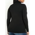 thumbnail image 2 of ELOQUII Women's Plus Size Layering Turtleneck, 2 of 6