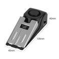 thumbnail image 6 of WarmTown Mini Wireless Vibration Triggered Home Wedge Shaped Stopper Alert Security System Door Stop Alarm Block Blocking System, 6 of 12