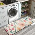 thumbnail image 3 of Pioneer Flower Floral Print Pattern Kitchen Rug Mat,Kitchen Runner Rugs Non Skid Washable,Decorative Kitchen Floor Mats for Kitchen,Sink,Laundry,17"x47.2", 3 of 7