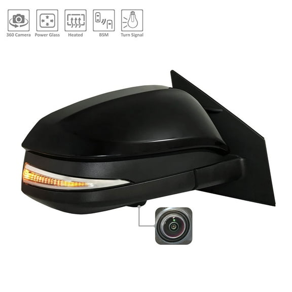 New Aftermarket  Premium Power Passenger Side Door Mirror Heated 8791042D20 fits 2016-2018 Toyota Rav4::Japan Built Models