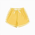 thumbnail image 6 of Kaprioy Kids Summer Sport T-Shirt and Shorts Set Plaid Print Clothing Sets Tracksuit, 6 of 6