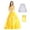 Skirt + Petticoat, variant on Belle Dress Beauty and Beast Costume for Women Belle Cosplay Princess Dress Up Clothes Halloween