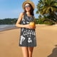 thumbnail image 3 of Easygdp I Love Coffee para Vestido Transpirable de Mujer, Vestido Suelto de Manga Corta con Pliegues y Bolsillos para el Verano, 3 of 7