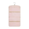 thumbnail image 4 of Organizador de joyas colgante, colgador de collares, tobillera de doble cara con gancho de metal rosa, 4 of 9