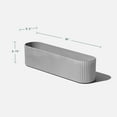 thumbnail image 4 of Veradek Demi Series Window Box 36" Plastic-Stone Planter - (Grey/2 Pack), 4 of 10