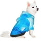 thumbnail image 2 of Fotbe Blue Shell Sudadera con Estampado para Perros Pequeños – Suéter con Capucha para Mascotas, Tela Suave de Forro Polar con Bolsillo-Large, 2 of 7