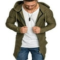 thumbnail image 1 of Men Winter Sweater Slim Long Sleeve Coat Cardigan Trench Jacket Suit, 1 of 6