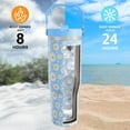 thumbnail image 4 of Daisy Gifts Tumbler for Women Girls, Stainless Steel 30oz Tumbler with Top Handle and Flip Straw, Daisy Flowers Cup Mug, Floral Lover Leakproof Water Bottle Birthday Gift Idea for Him Her, 4 of 6