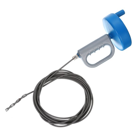 Unique Bargains 23Feet Plumbing Snake Auger, Drain Auger, Sink Unclogger Drain Cleaner Tool