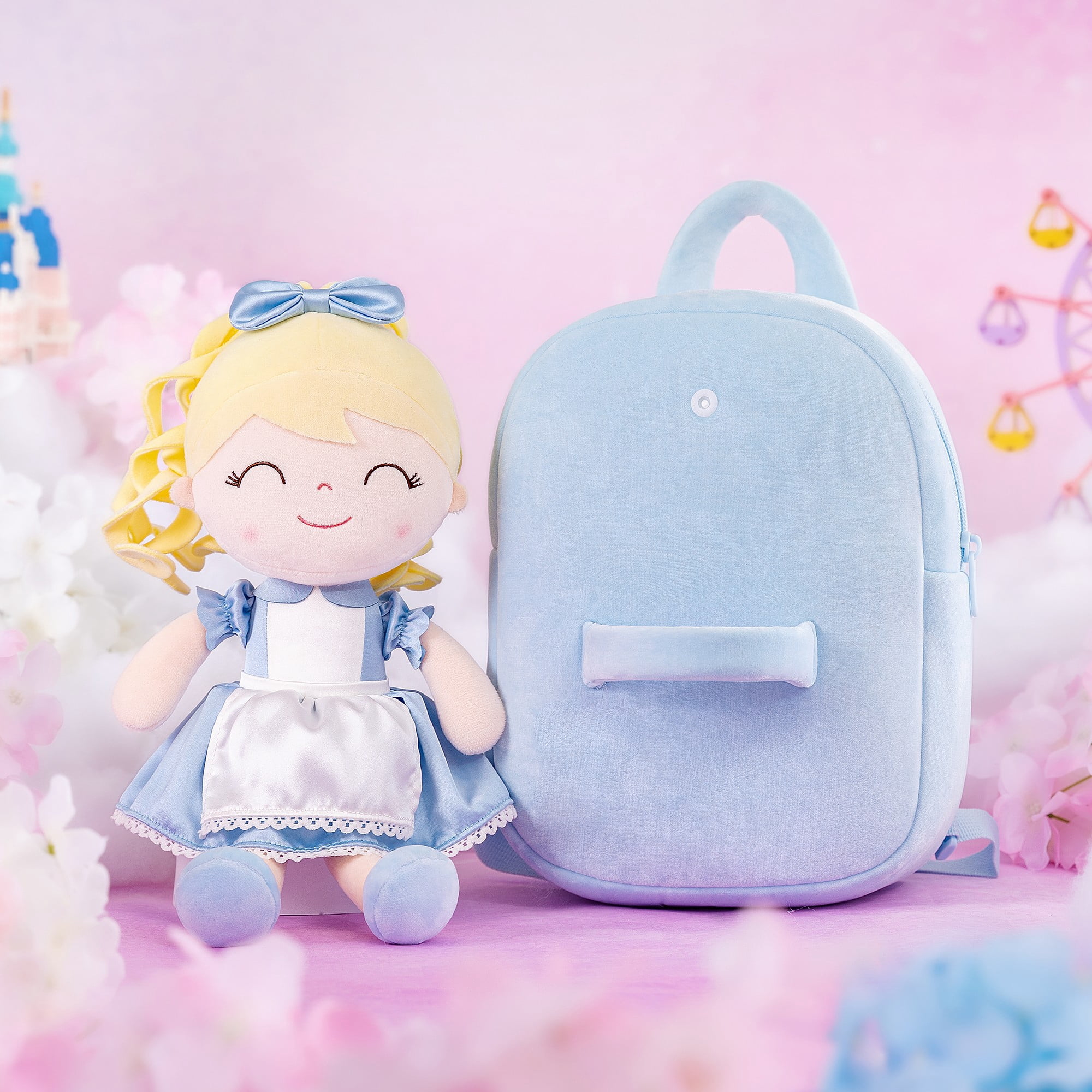 Gloveleya Toddler Gifts Kids Toys Baby Girl Gifts with Pockets Alicia Princess 9inches