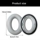 thumbnail image 3 of 1 Pair Soft Sponge Replacement Ear Pad for Bluetooth-compatible Wireless Headphones Ear Pad Headset Accessories Gray, 3 of 4