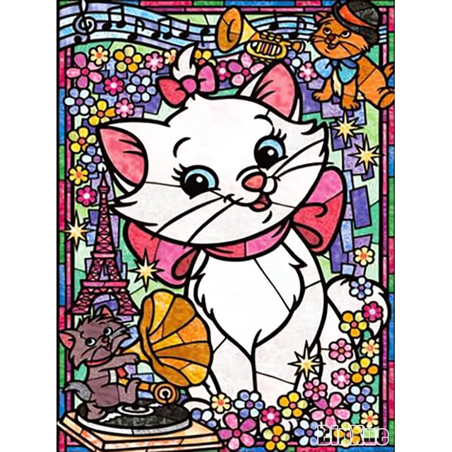 Pintura de diamantes de Disney Stitch, Princesa de dibujos animados, Mickey, Minnie, Pato Donald, mosaico hecho a mano, regalo