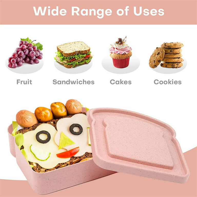 NOGIS 1 Pcs Sandwich Containers Sandwich Box Food Storage Toast