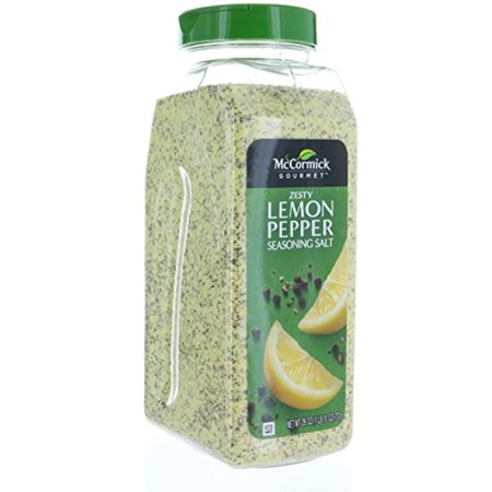 Mccormicks Gourmet Zesty Lemon & Pepper Seasoning Salt 26Oz