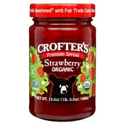 Crofters Organic Strawberry Premium Fruit Spread, 16.5 oz
