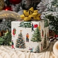thumbnail image 5 of HOMERAL Christmas Wrapping Paper Roll - 17 Inch X 33Feet - Christmas Tree, Couple with Gold Foil Metallic Shine, 5 of 7